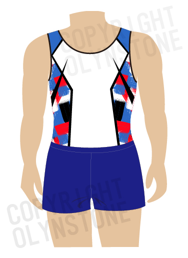 男子競技用レオタード衣装