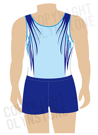 洗練されたデザインが素敵な男子体操レオタード