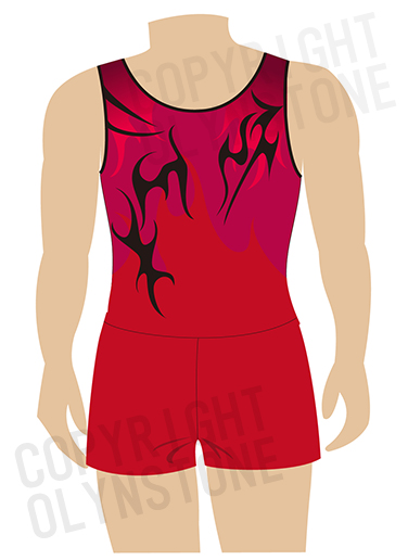 男子競技用レオタード衣装